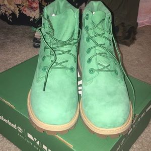 kelly green timberland boots